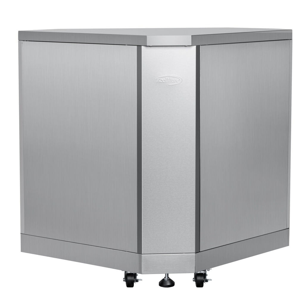 26 in. Stainless-Steel Corner Cabinet for Outdoor Kitchen (KM-OKS-CCAB)