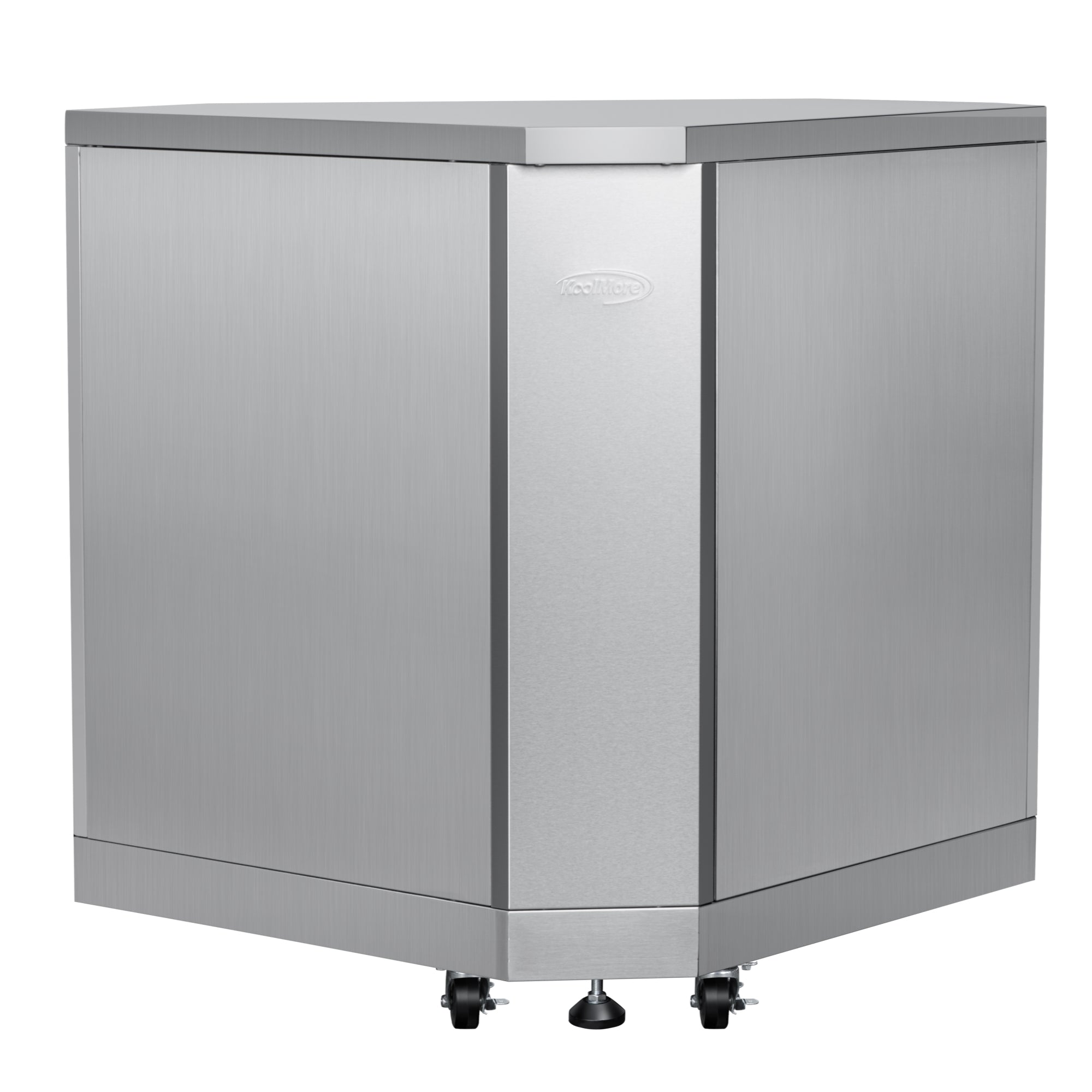 26 in. Stainless-Steel Corner Cabinet for Outdoor Kitchen (KM-OKS-CCAB)