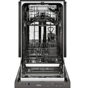 Haier ENERGY STAR® 18" Stainless Steel Interior Dishwasher with Sanitize Cycle