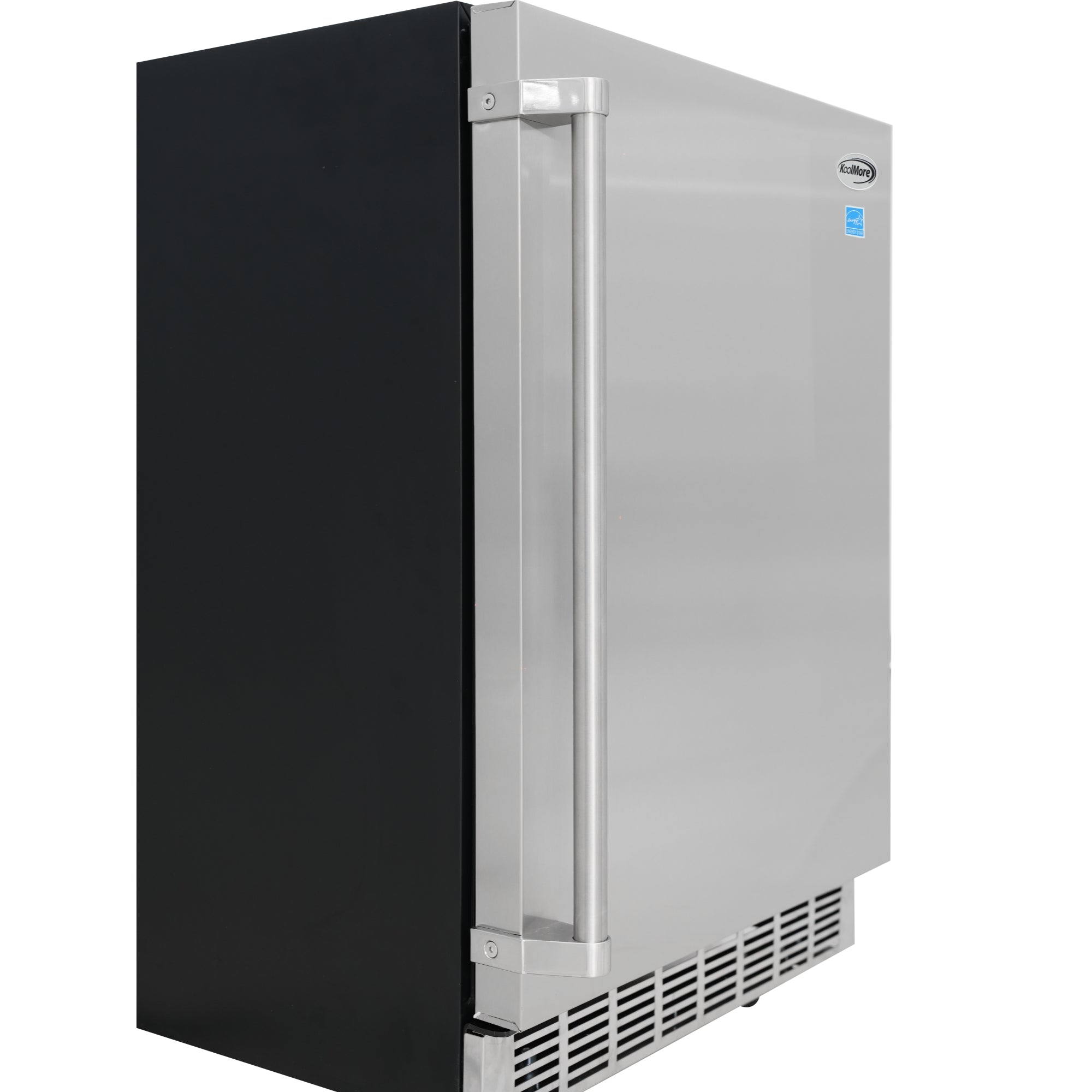 24 in. Outdoor Kitchen Stainless Steel Refrigerator 5.5 cu. ft. Capacity with Automatic defrost, Blue LED Lighting and IPX4 Rating, CSA Listed