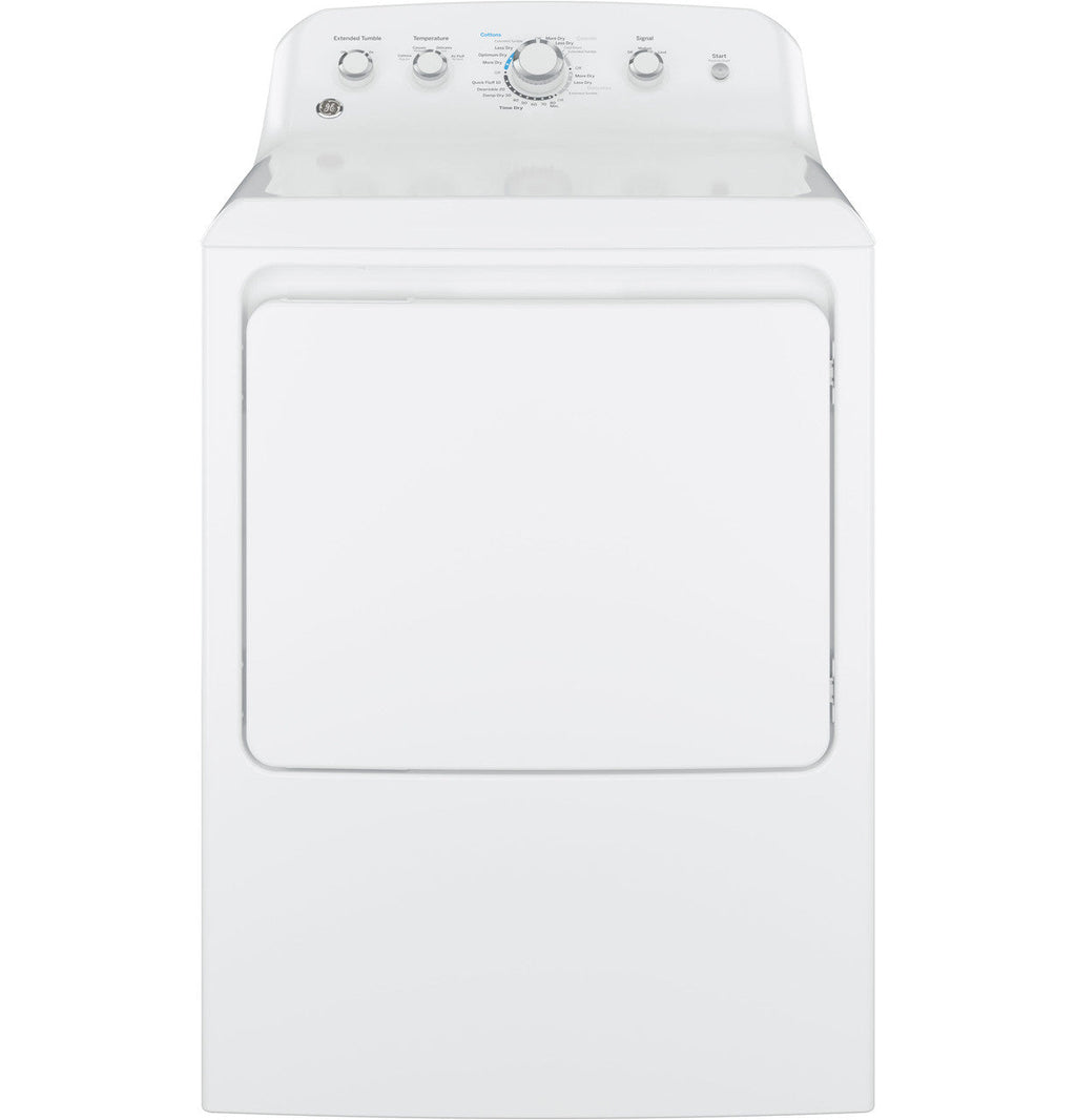GE® 7.2 cu. ft. Capacity aluminized alloy drum Gas Dryer