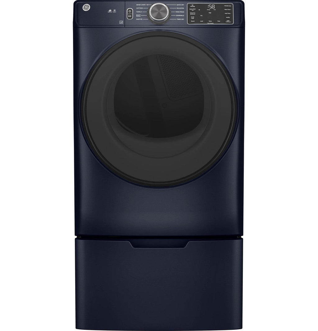 GE® ENERGY STAR® 7.8 cu. ft. Capacity Smart Front Load Gas Dryer with Sanitize Cycle