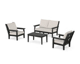 Chippendale 4-Piece Deep Seating Set with Loveseat