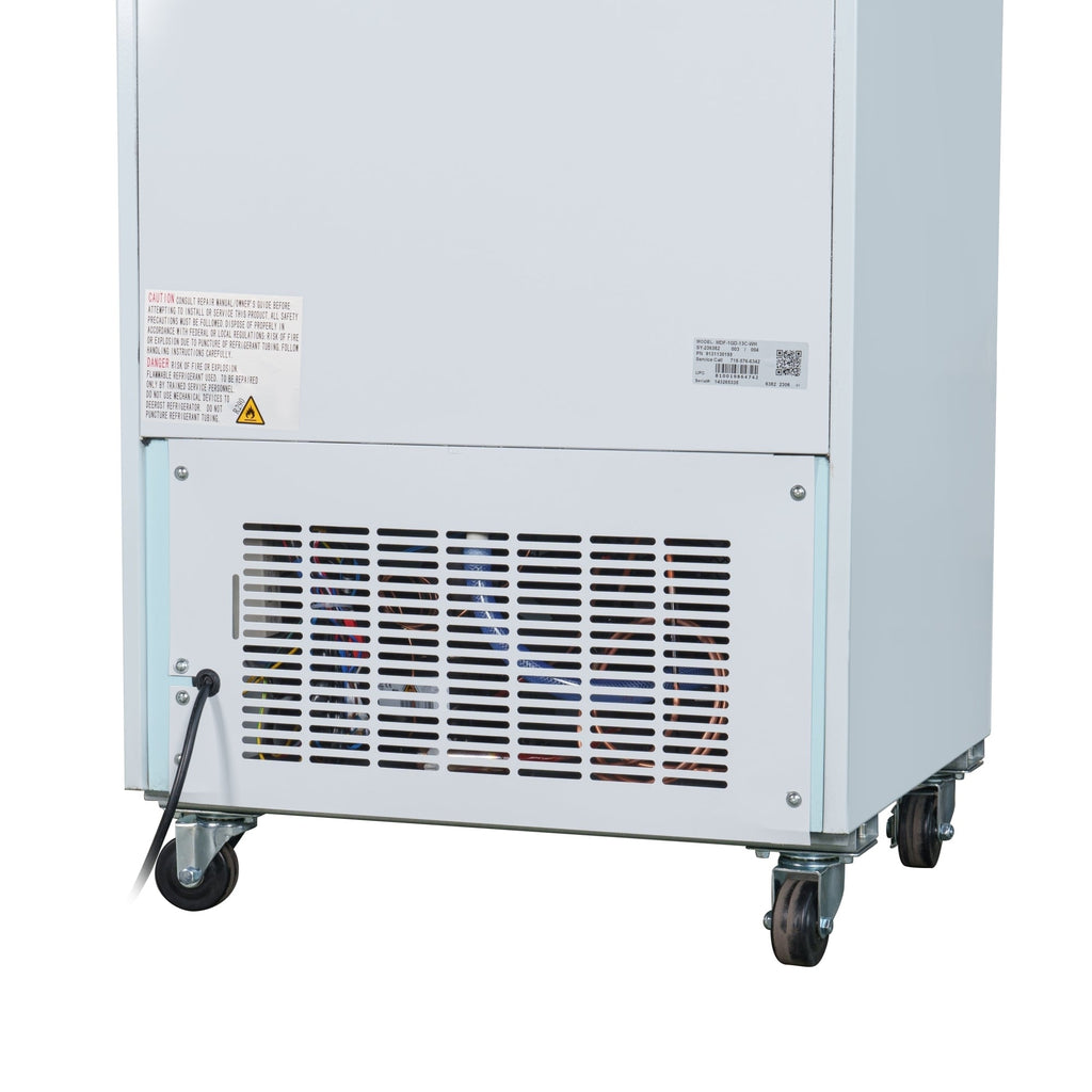 27 in. 1-Door Commercial Display Merchandiser Freezer 13 cu. ft. in White