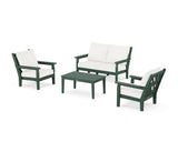 Chippendale 4-Piece Deep Seating Set with Loveseat