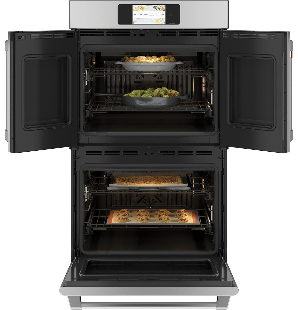CAFÉ™ Professional Series 30" Smart Built-In Convection French-Door Double Wall Oven