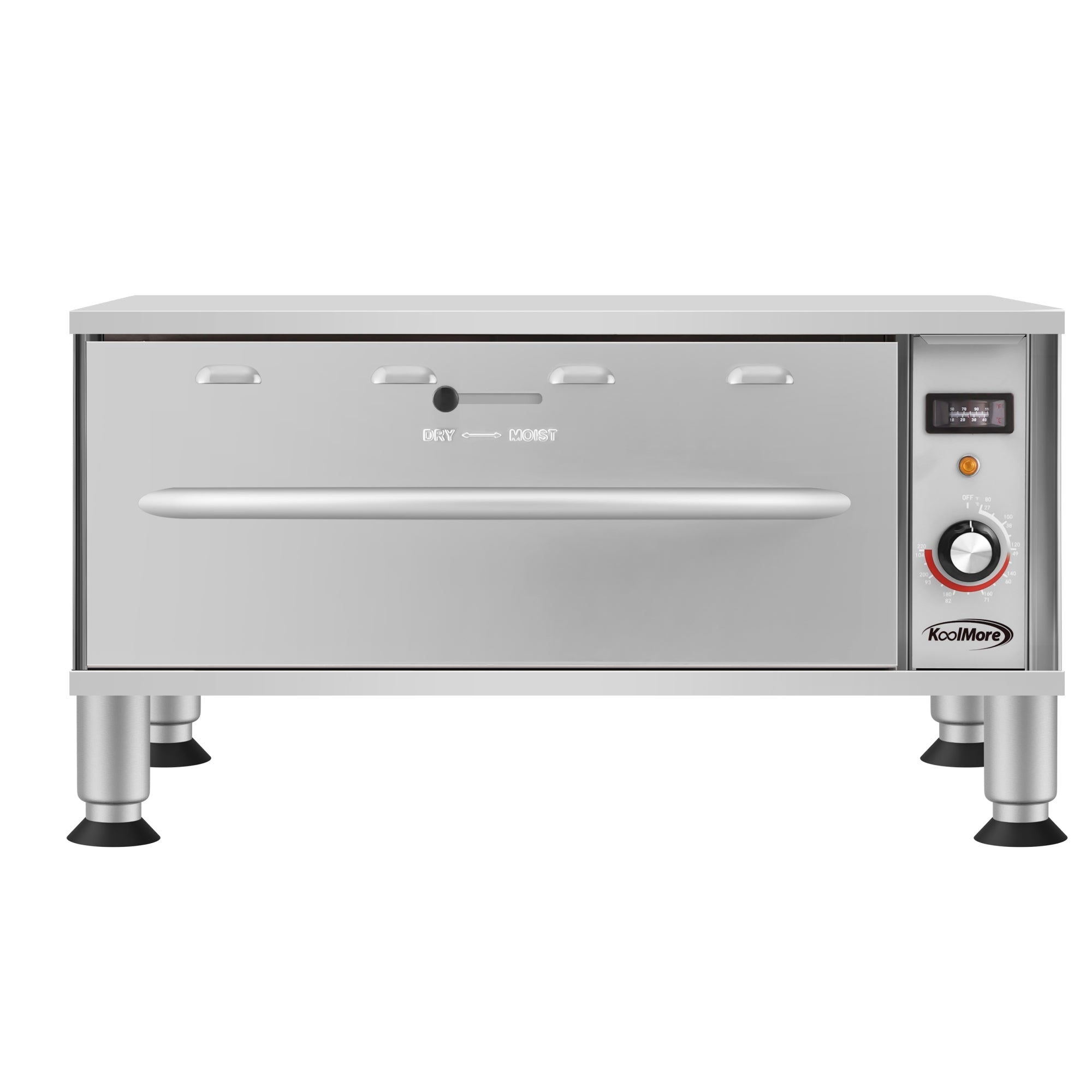 One-Drawer Commercial Free Standing Warming Drawer in Stainless-Steel, UL and NSF Listed