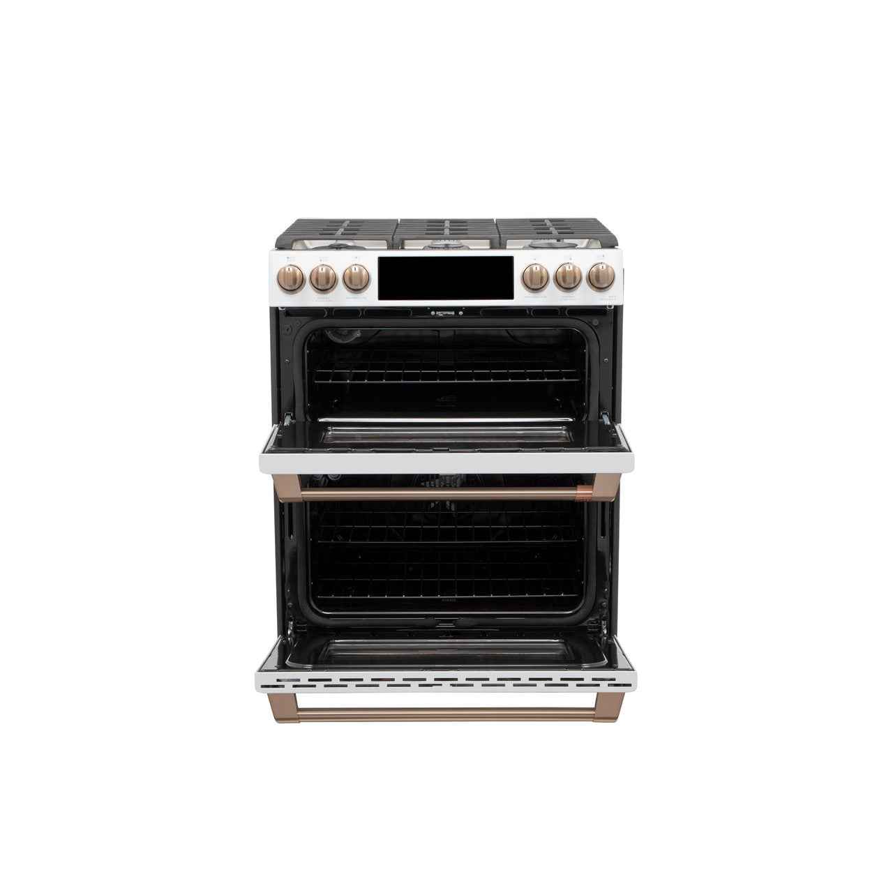 CAFÉ™ 30" Smart Slide-In, Front-Control, Gas Double-Oven Range with Convection