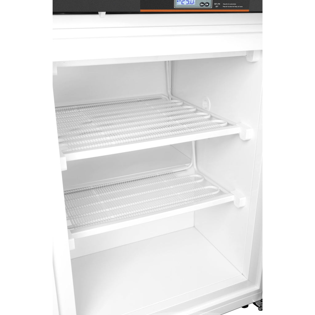 24 in. -25 C Undercounter Medical Freezer For Pharmacy / Laboratory With Dynamic Freeze, LED Display, Multi-Level Emergency Alarms, and Precise Temperature Control, 3.7 Cu. Ft.