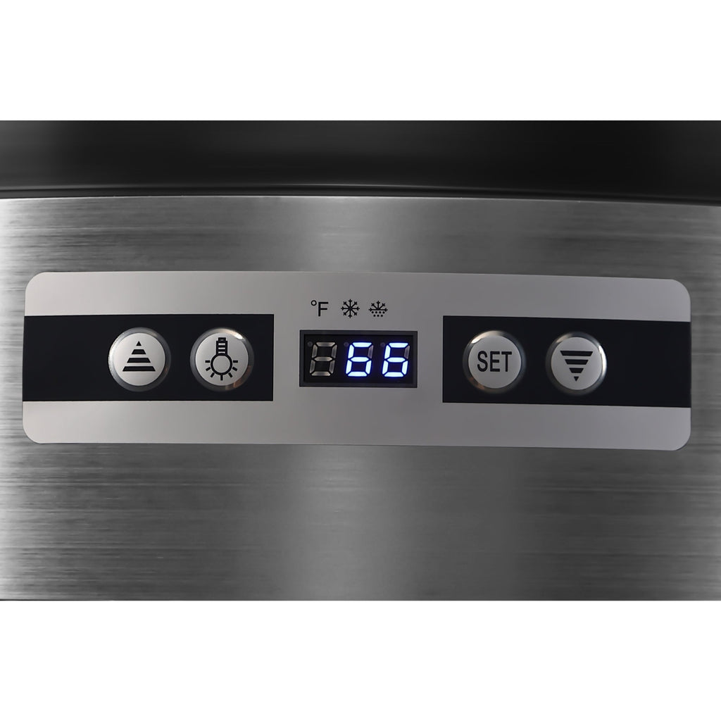 19 in. Circular Refrigerated Countertop Bakery Display Case