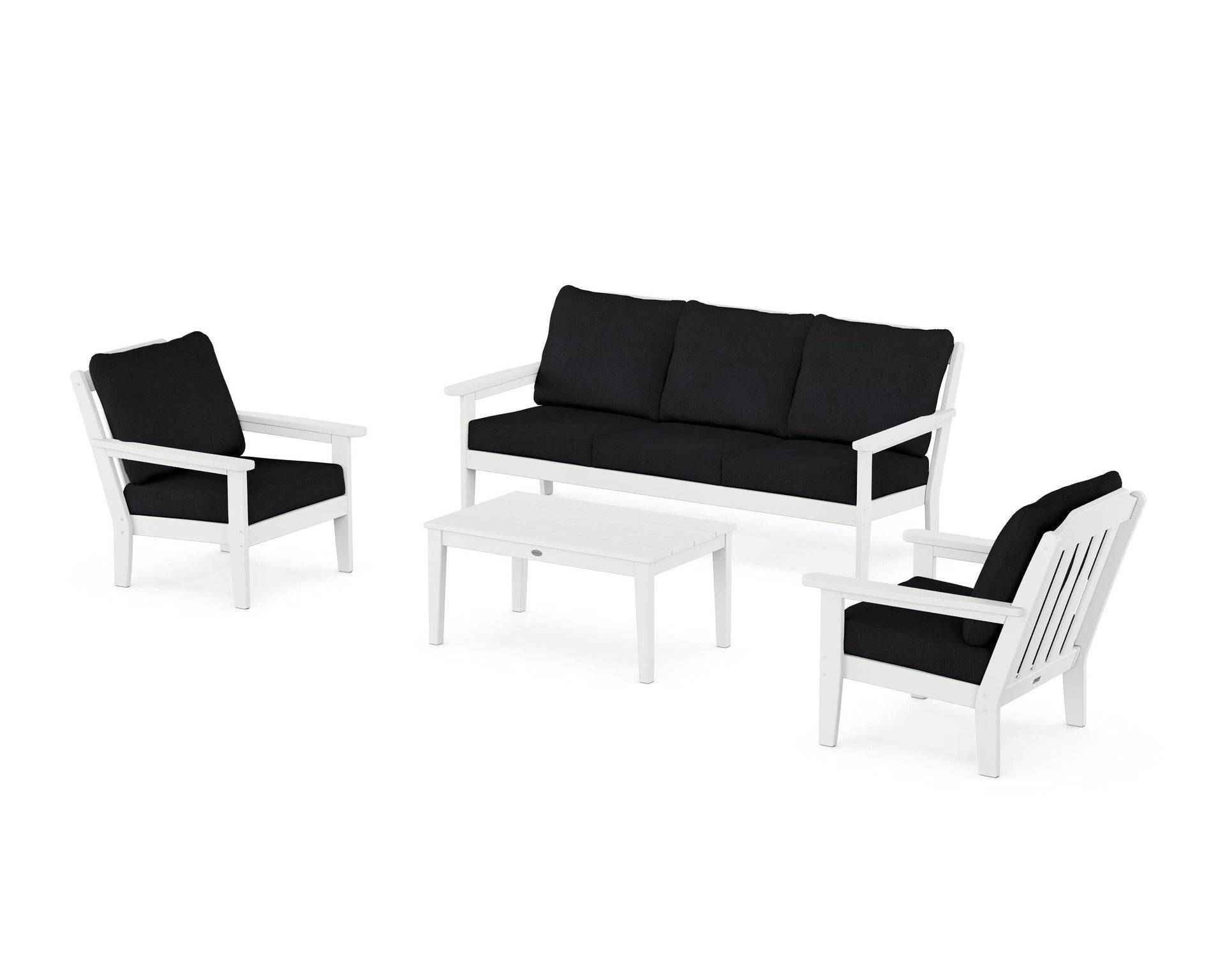 Cottage 4-Piece Deep Seating Set with Sofa