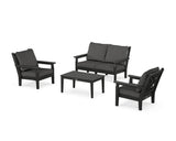 Chippendale 4-Piece Deep Seating Set with Loveseat