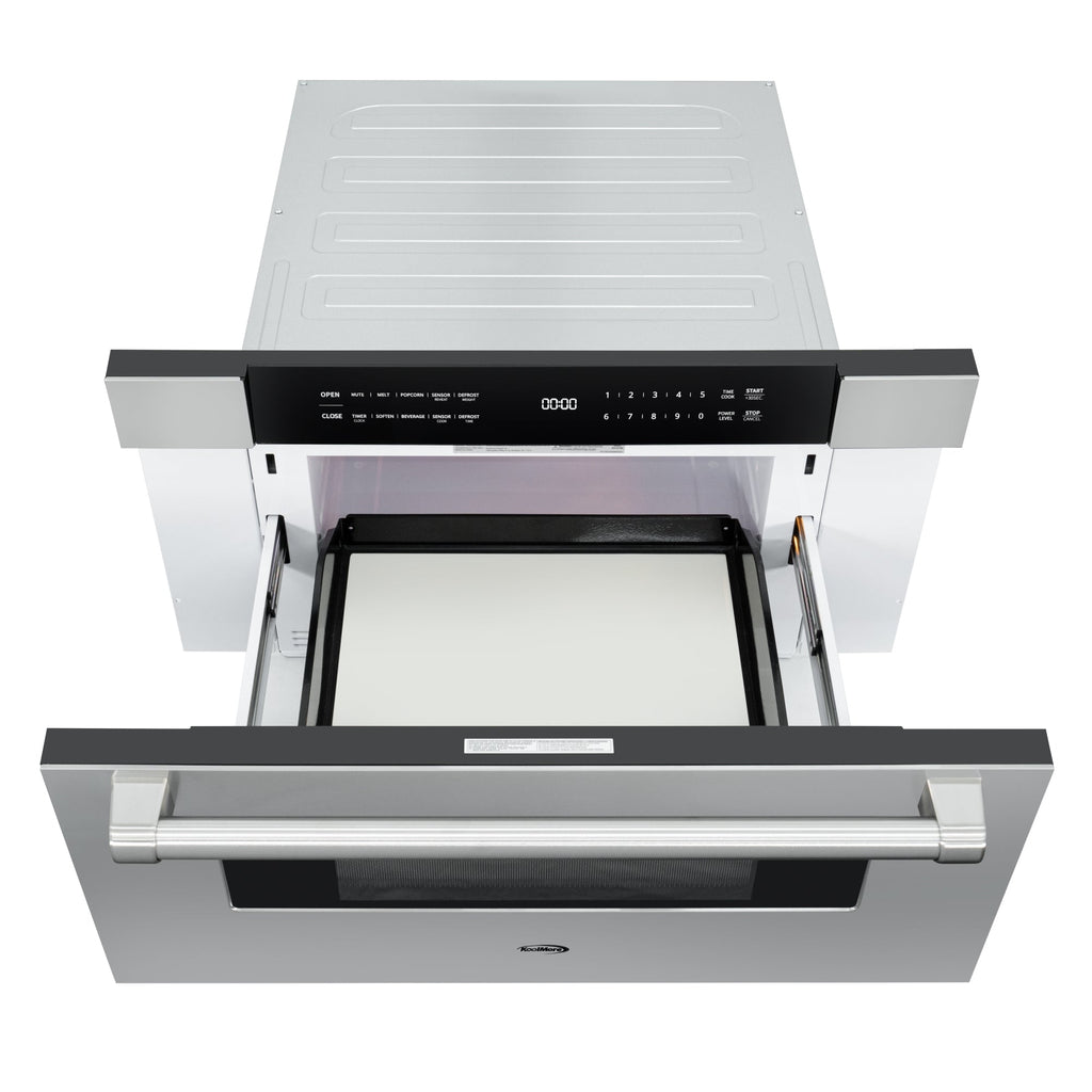 30 in. Microwave Drawer, 1.2 cu. ft. Capacity in Stainless-Steel