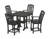 Cottage 5-Piece Counter Set with Trestle Legs