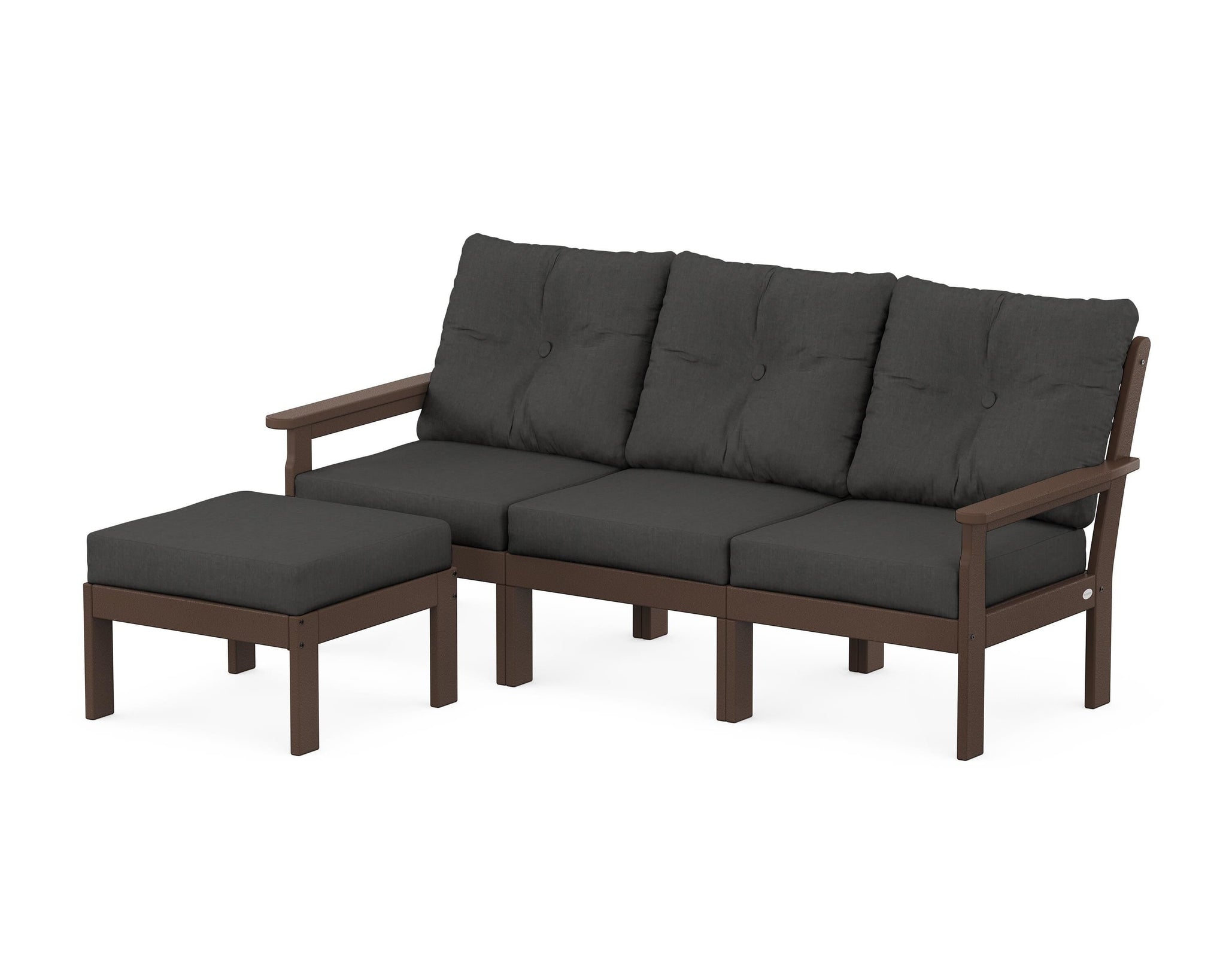 Vineyard 4-Piece Sectional with Ottoman