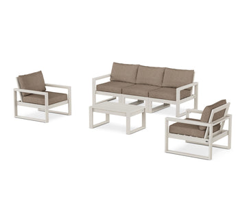 EDGE Sectional 4-Piece Deep Seating Set with Sofa