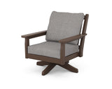 Chippendale Deep Seating Swivel Chair