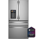 GE Profile™ ENERGY STAR® 22.4 Cu. Ft. Smart Counter-Depth 4-Door French-Door Refrigerator with Kitchen Assistant™