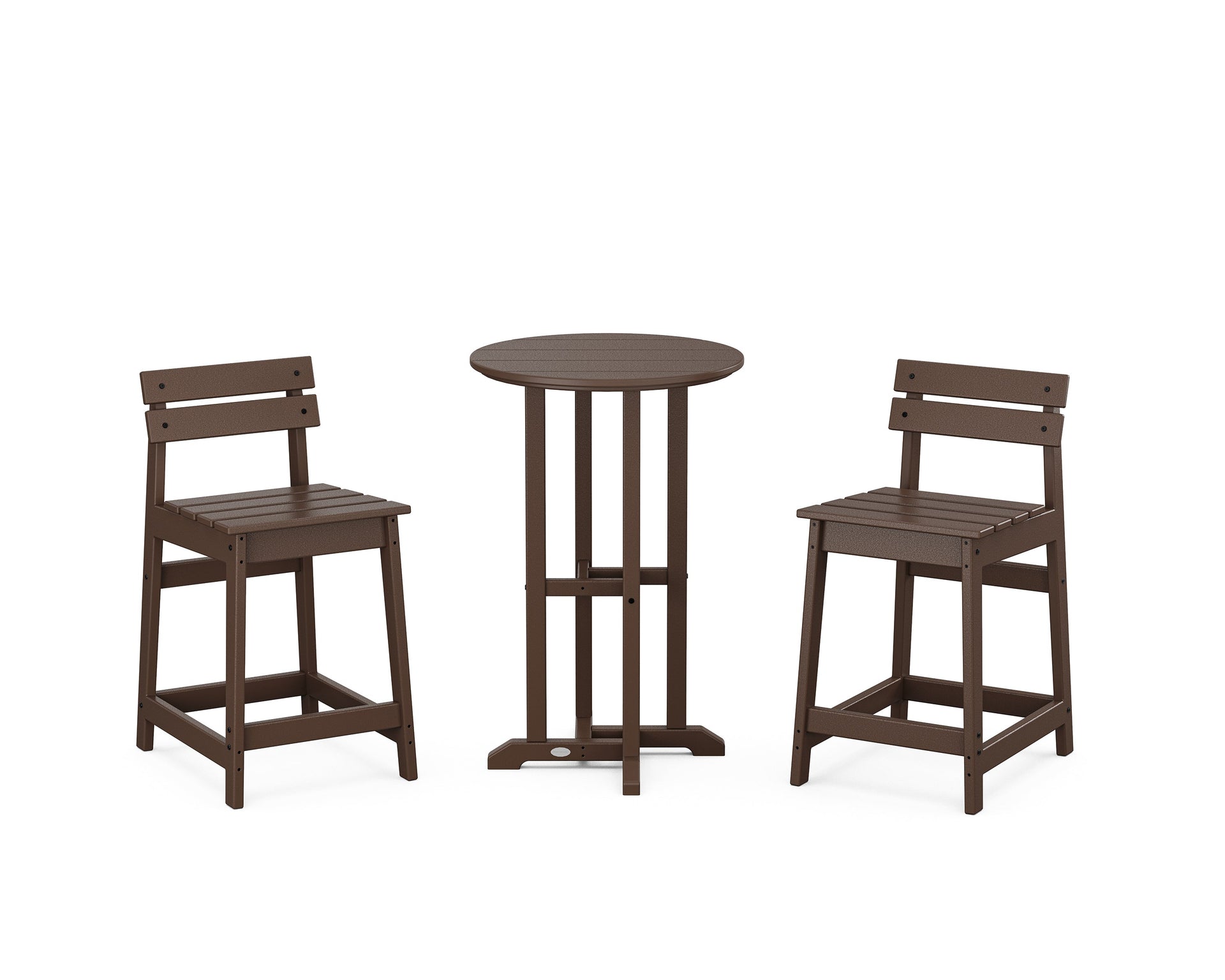 Modern Studio Plaza Lowback 3-Piece Bistro Counter Set