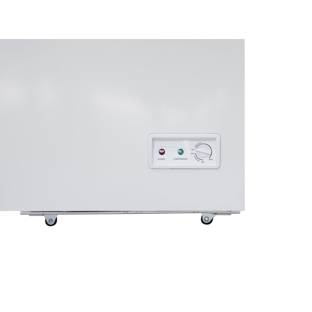 79 in. Commercial Chest Freezer, 30 Cu. Ft. in White, ETL Listed