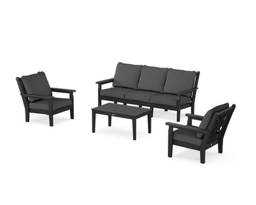 Chippendale 4-Piece Deep Seating Set with Sofa