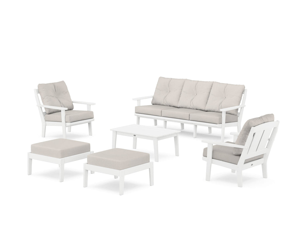 Mission 6-Piece Lounge Sofa Set