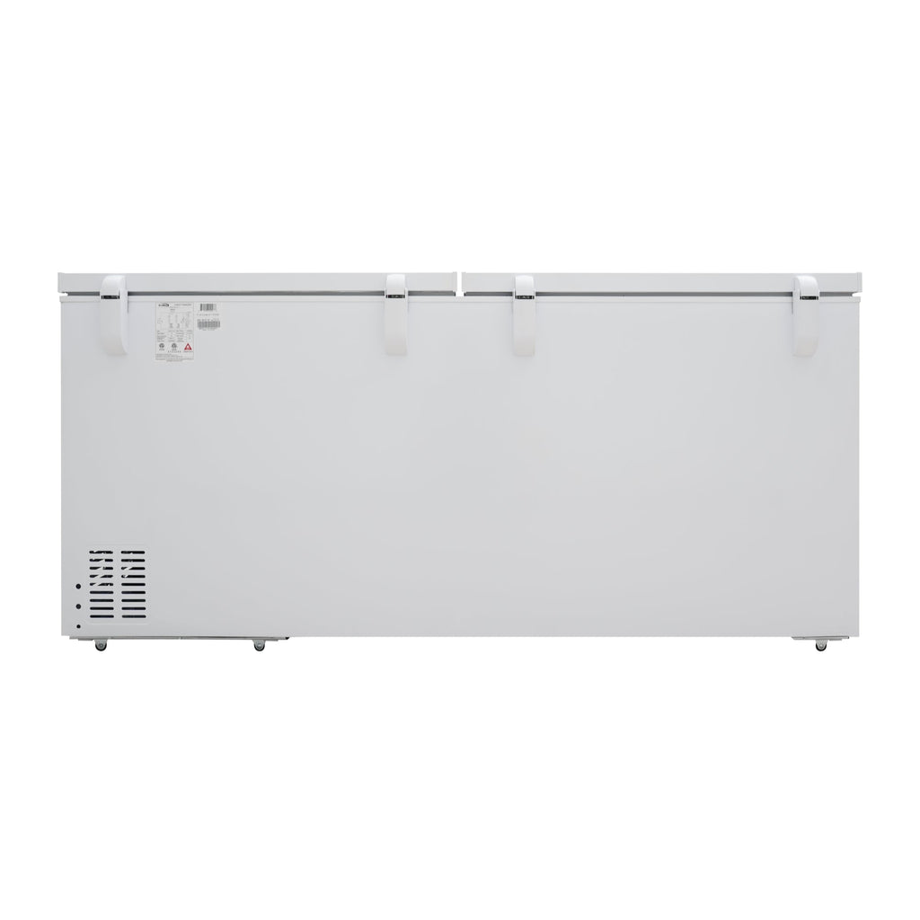 79 in. Commercial Chest Freezer, 30 Cu. Ft. in White, ETL Listed