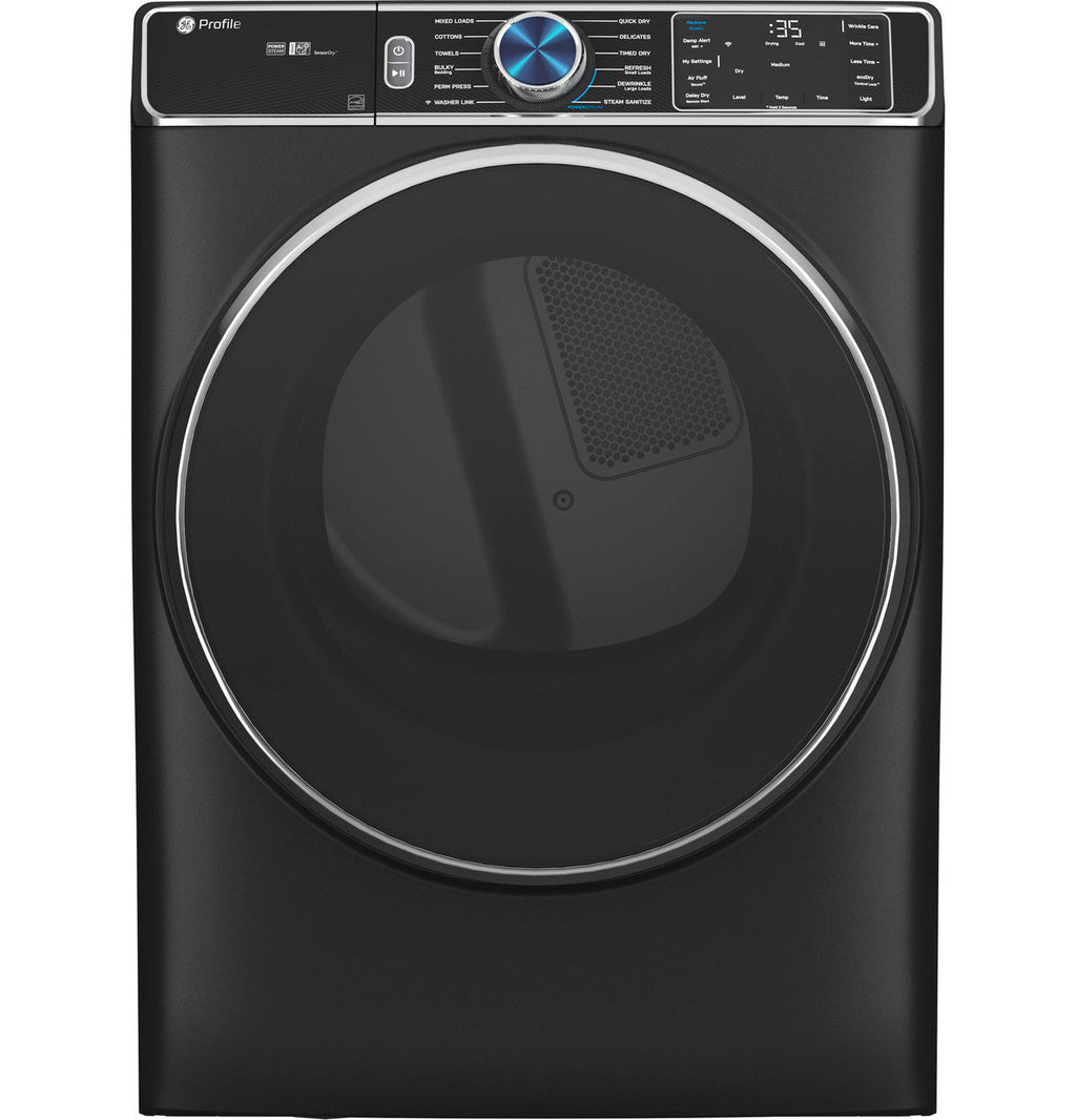 GE Profile™ ENERGY STAR® 7.8 cu. ft. Capacity Smart Front Load Electric Dryer with Steam and Sanitize Cycle