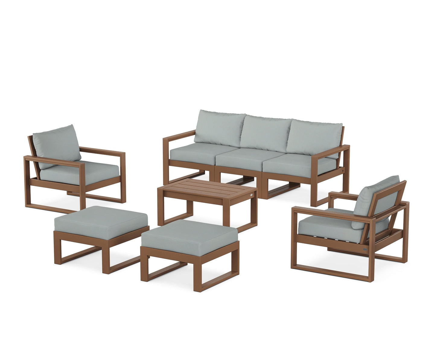 EDGE Sectional 8-Piece Lounge Sofa Set