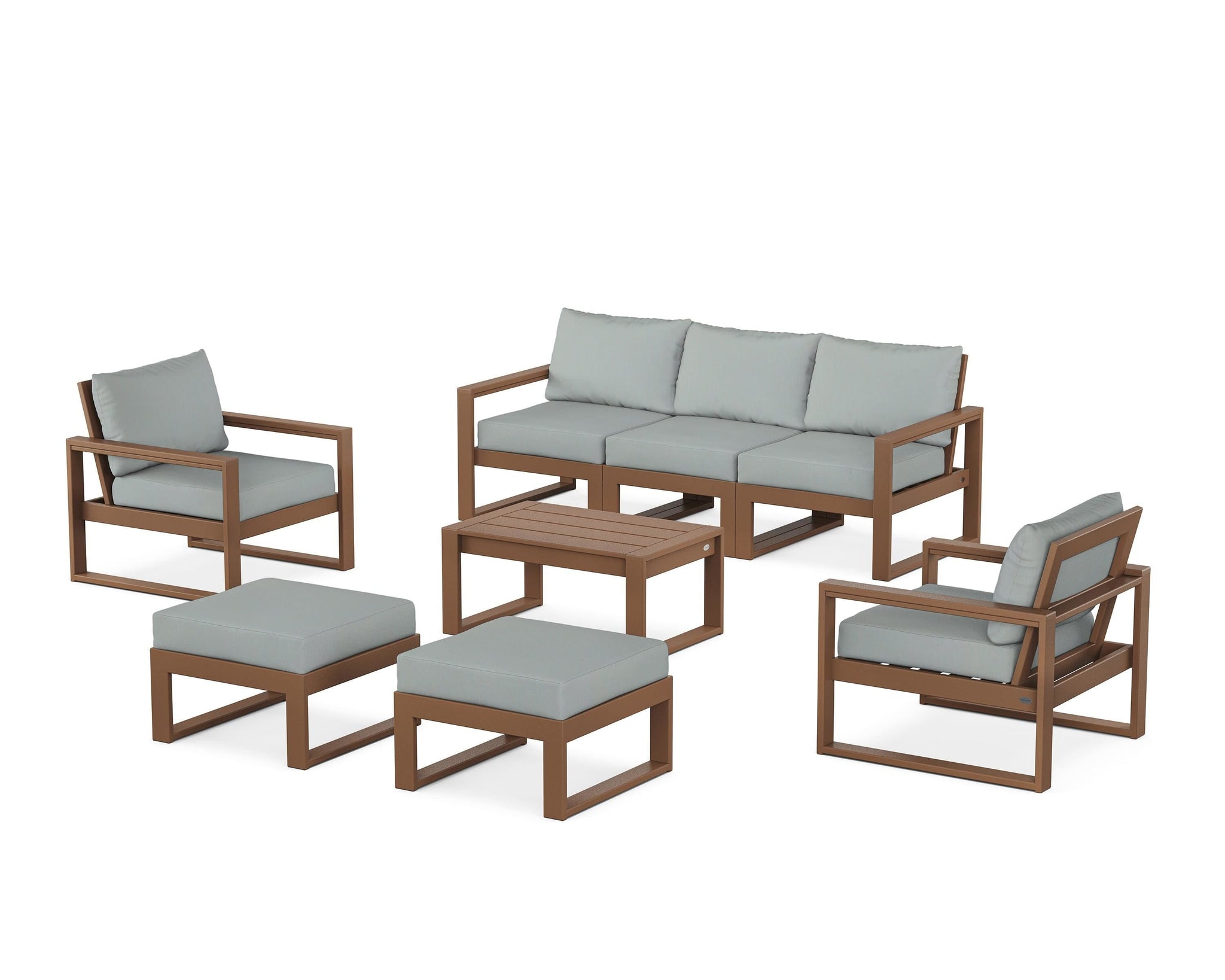 EDGE Sectional 8-Piece Lounge Sofa Set