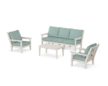 Chippendale 4-Piece Deep Seating Set with Sofa