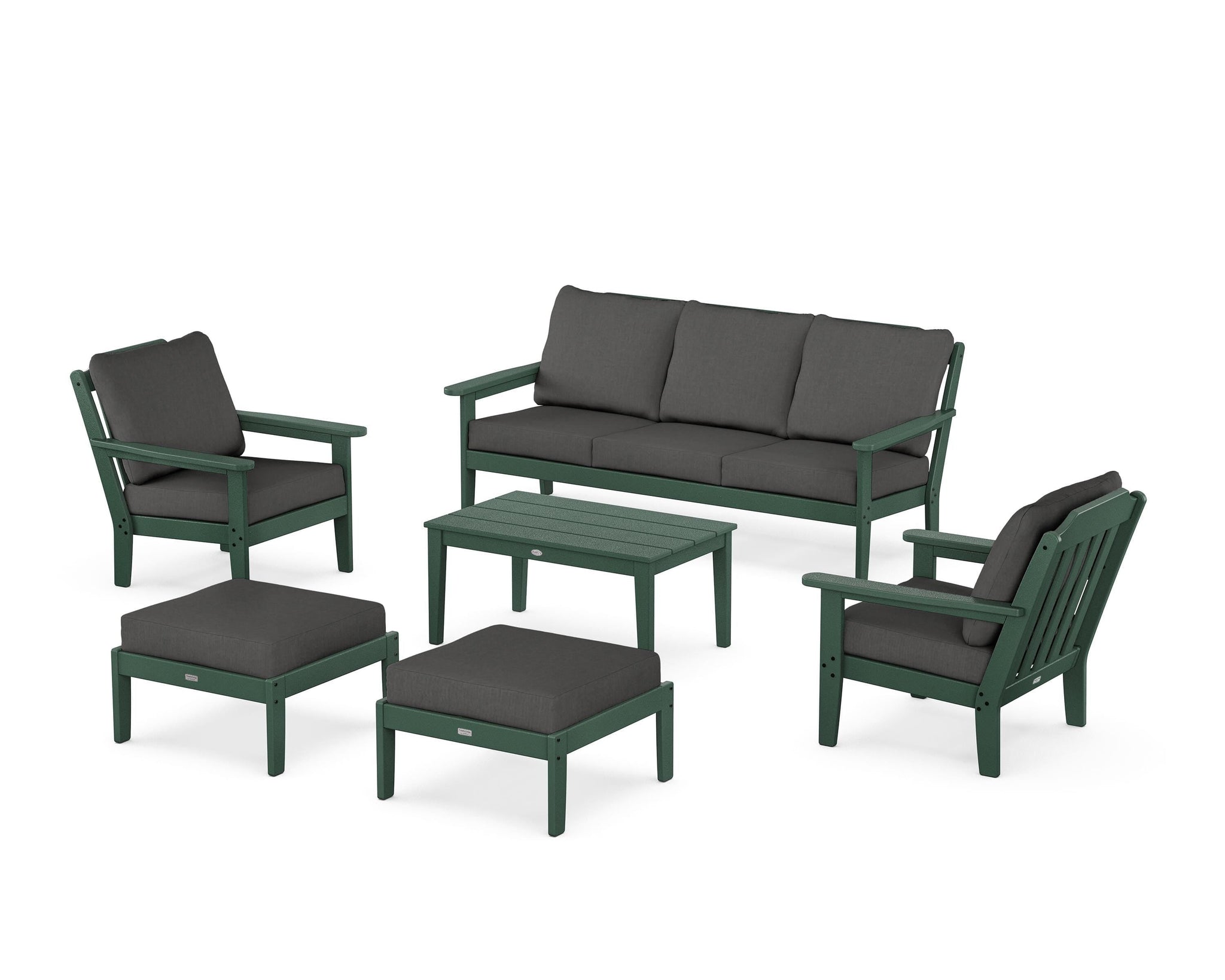 Cottage 6-Piece Lounge Sofa Set