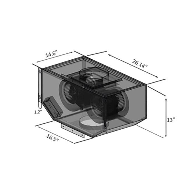 ZLINE Dual Remote Blower Range Hood Motor (T95)