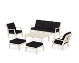Chinoiserie 6-Piece Lounge Sofa Set