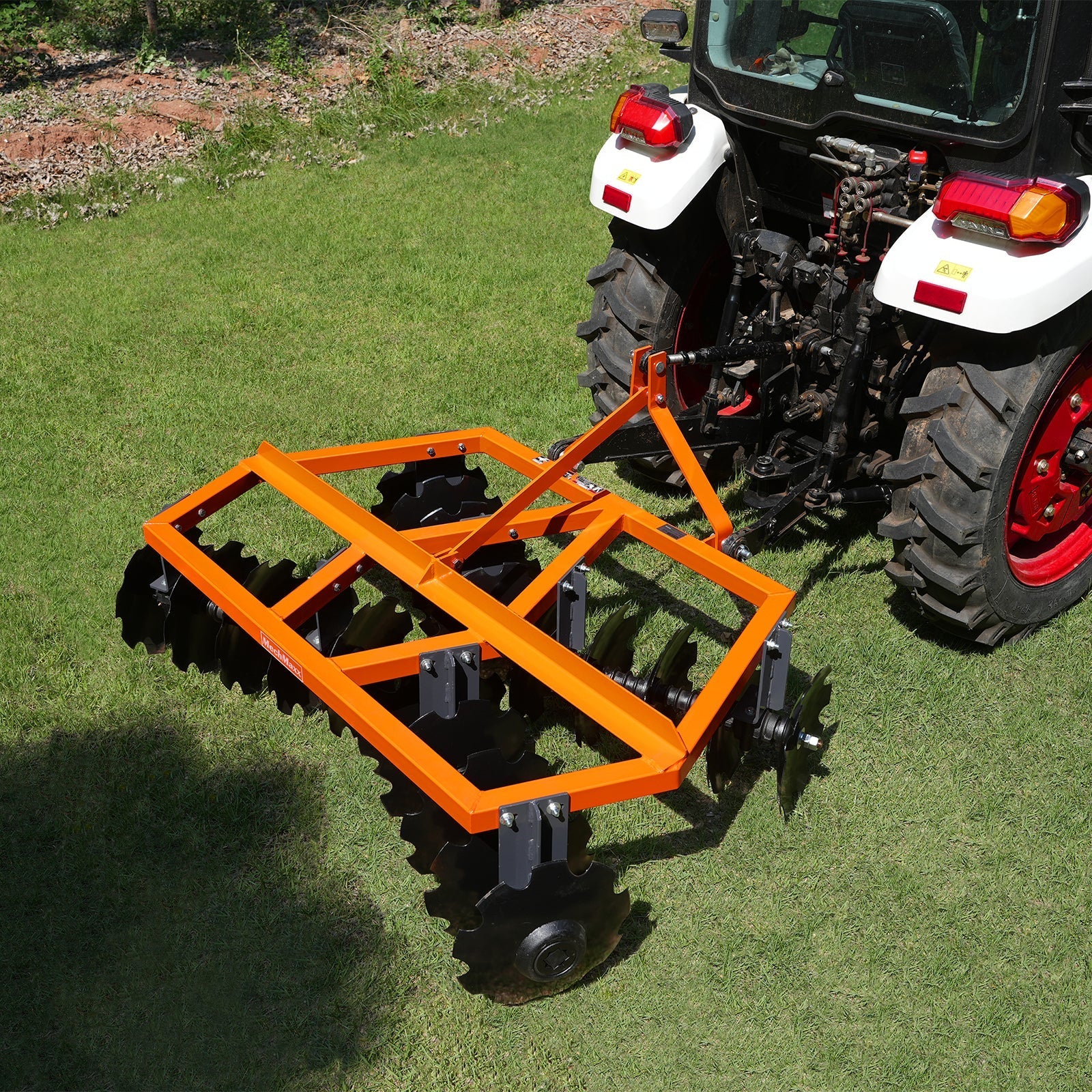 MechMaxx DH72 Disc Harrow 72" Tractor Notched Disc Plow 3 Point Hitch New