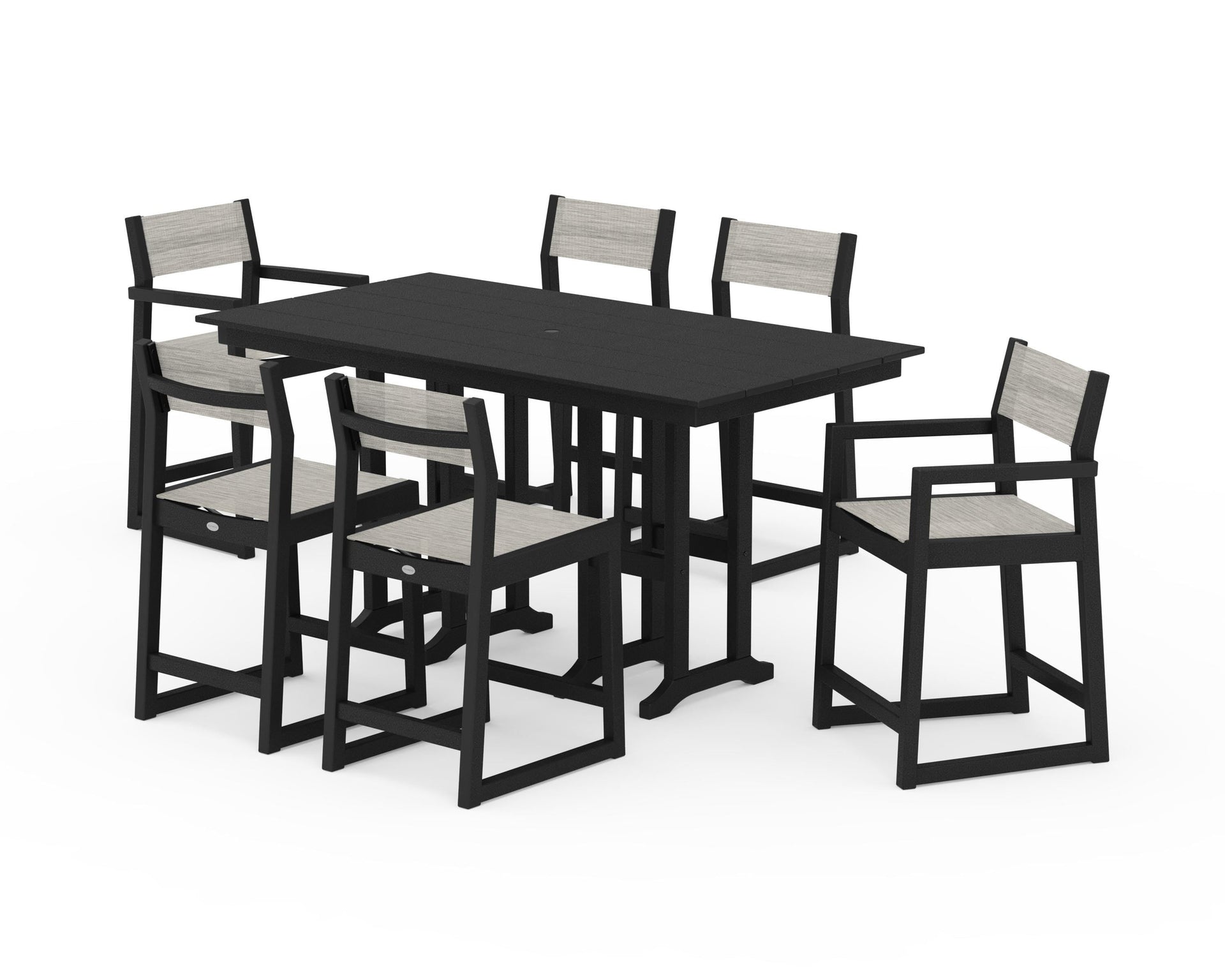 EDGE Sling 7-Piece Farmhouse Counter Set