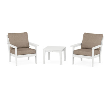 Cottage 3-Piece Deep Seating Set