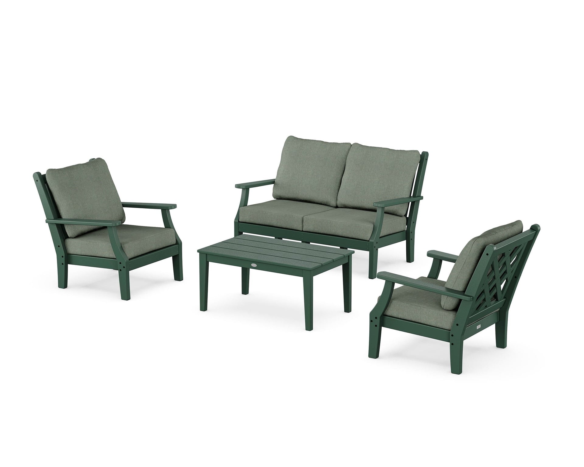 Wovendale 4-Piece Deep Seating Set with Loveseat