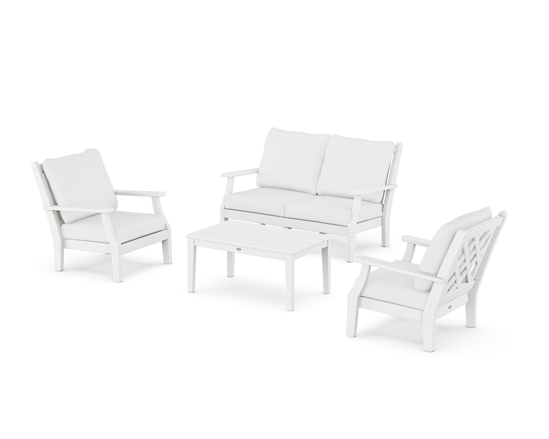 Wovendale 4-Piece Deep Seating Set with Loveseat