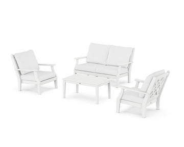 Wovendale 4-Piece Deep Seating Set with Loveseat