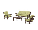 Prairie 4-Piece Deep Seating Set with Sofa