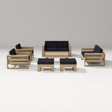 Latitude 7-Piece Lounge Loveseat Set
