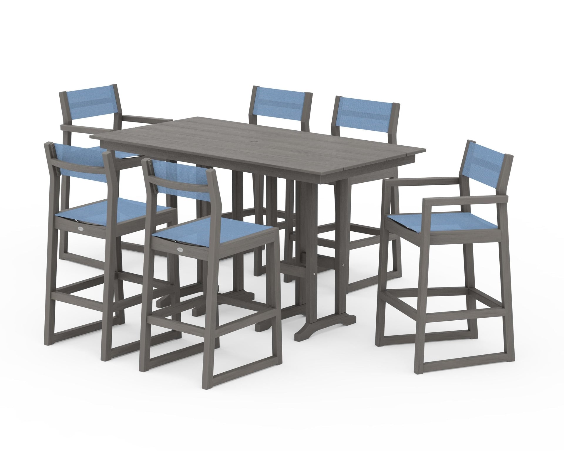 EDGE Sling 7-Piece Farmhouse Bar Set