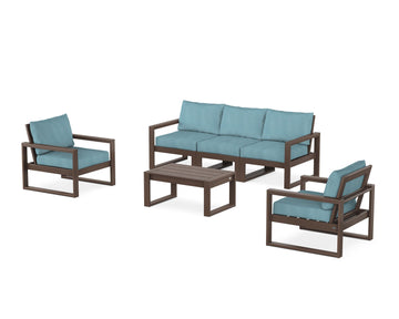 EDGE Sectional 4-Piece Deep Seating Set with Sofa