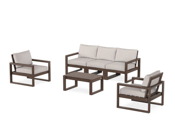 EDGE Sectional 4-Piece Deep Seating Set with Sofa