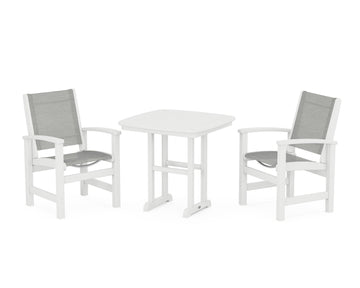 Coastal 3-Piece Dining Set