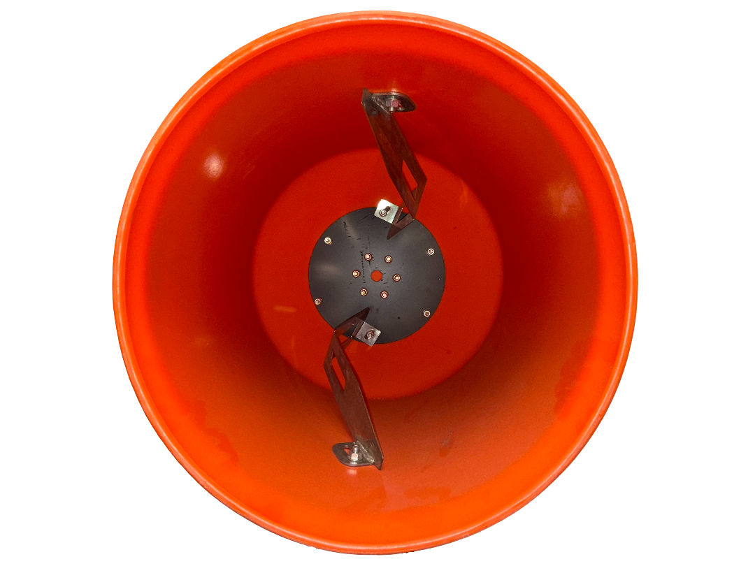 Kushlan Cement Mixer 3.5 Cu. Ft. Drum 1/3 HP 120V KPRO350HY-PU New