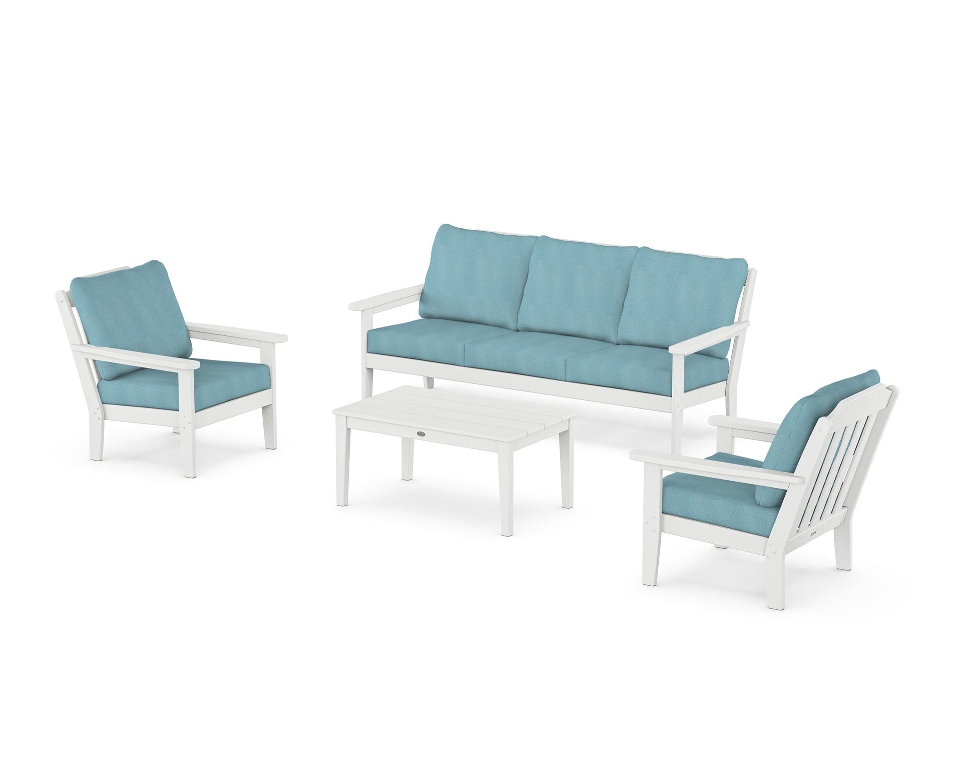 Cottage 4-Piece Deep Seating Set with Sofa