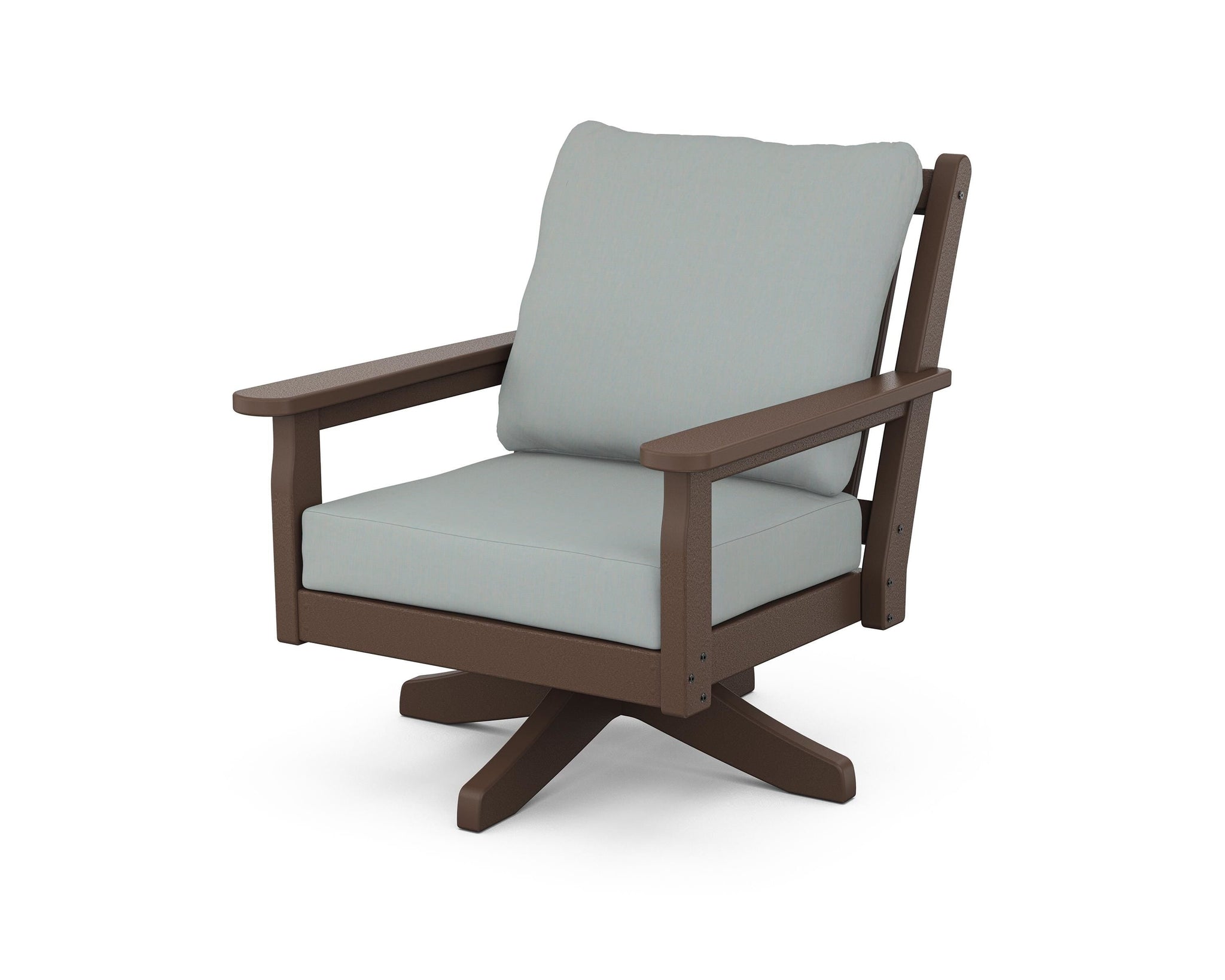 Chippendale Deep Seating Swivel Chair