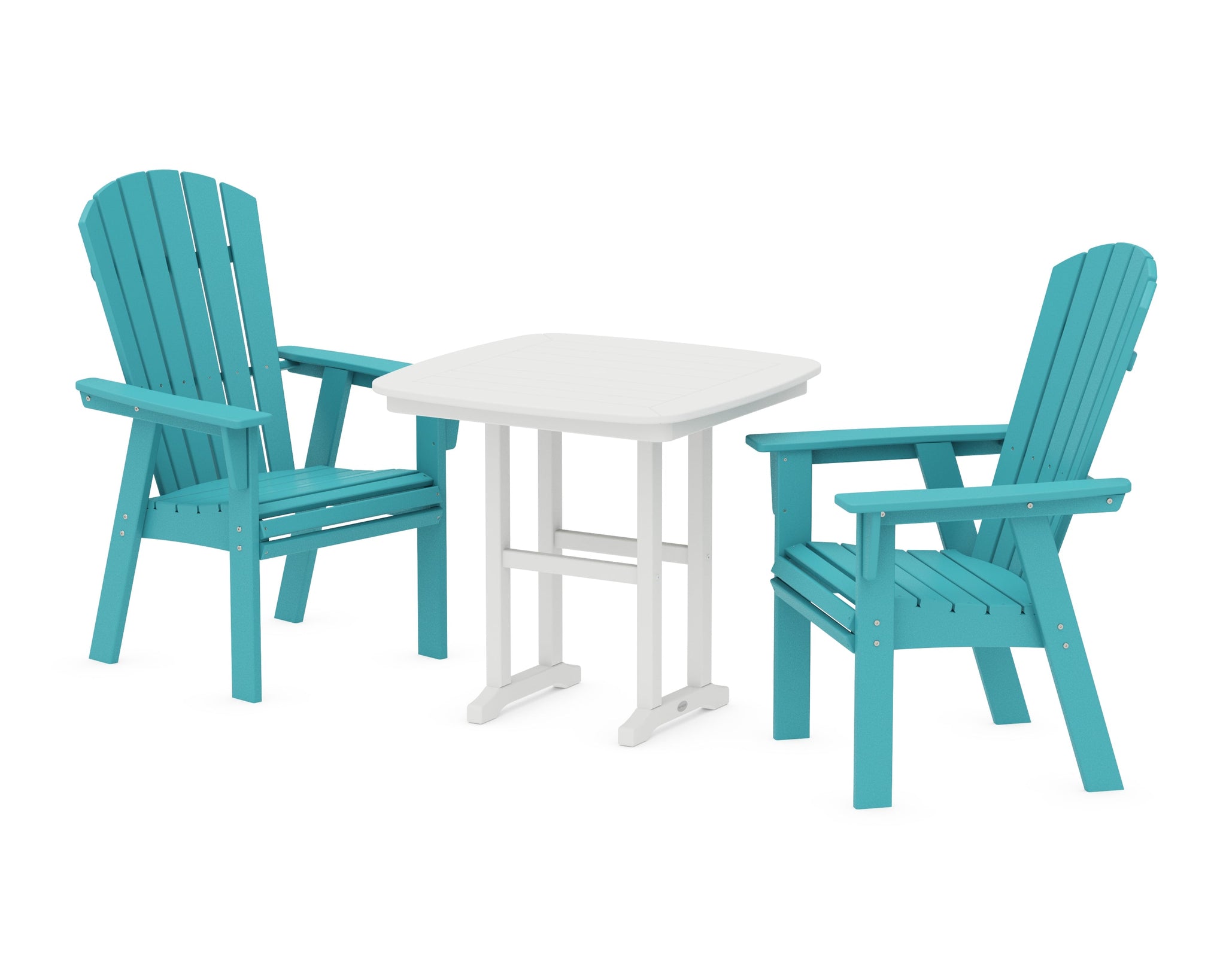Nautical Adirondack 3-Piece Dining Set